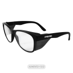 Lente de Seguridad Safeblack Claro Full Reader +1.0D Steelpro
