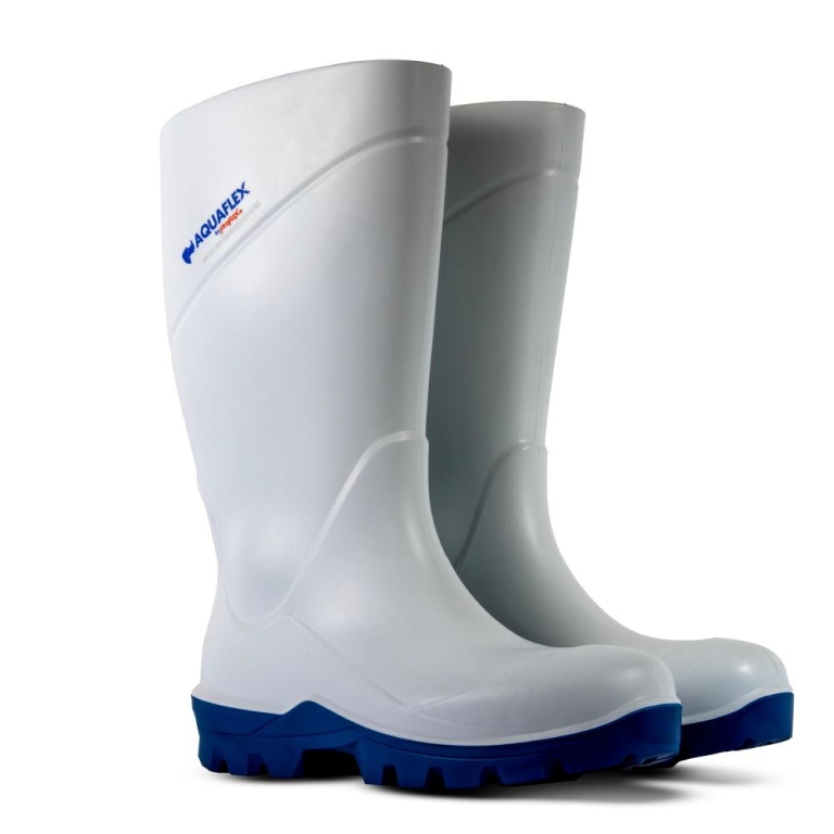 Bota de Seguridad Aquaflex By Proflex 506 B Pu/Pu Blanca