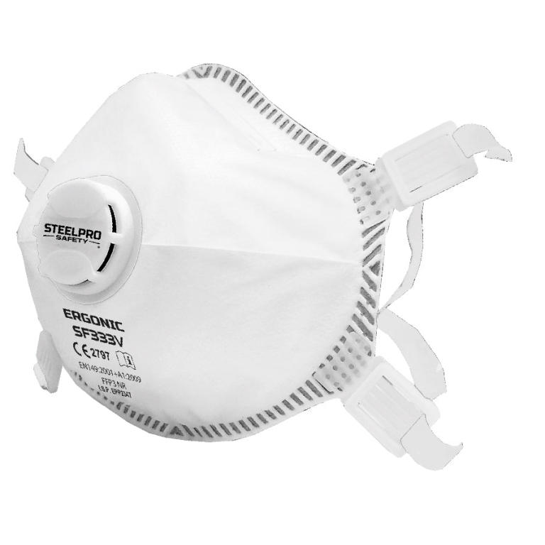 Respirador Descartable Steelpro Sf333V Soldador (10 Un)