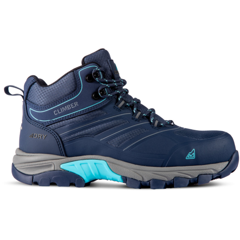 Botín de Seguridad Impermeable Climber Thorens Azul para Mujer